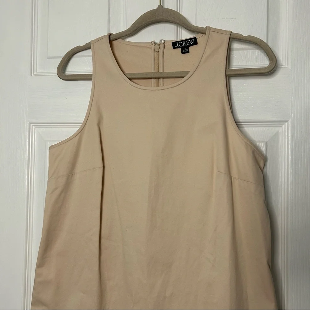 J Crew Pleated Hem Shift Dress
